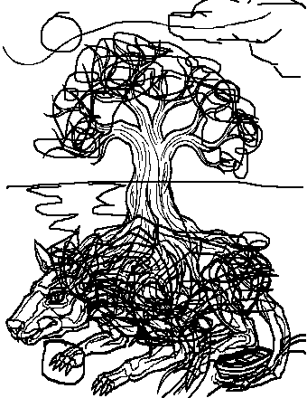 Robot drawing (adversarial)