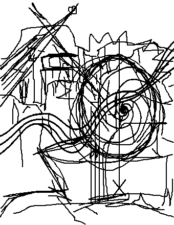 Robot drawing (adversarial)