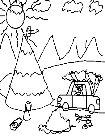 Robot drawing (adversarial)