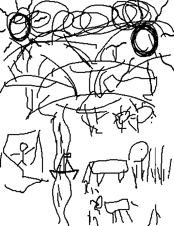 Robot drawing (adversarial)