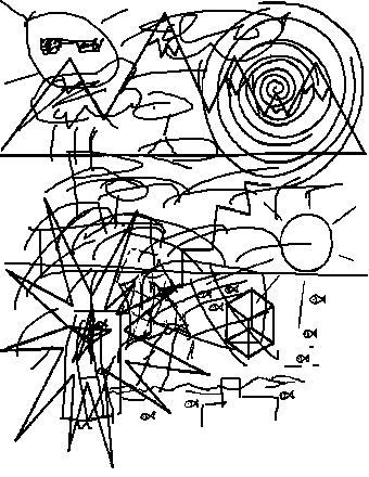 Robot drawing (adversarial)