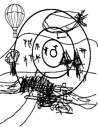 Robot drawing (adversarial)