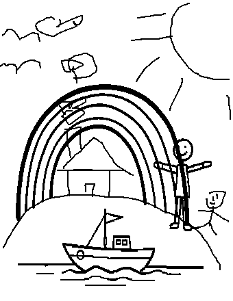 Robot drawing (adversarial)