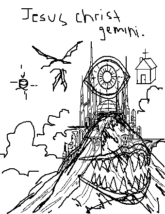 Robot drawing (adversarial)