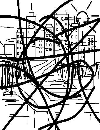 Robot drawing (adversarial)