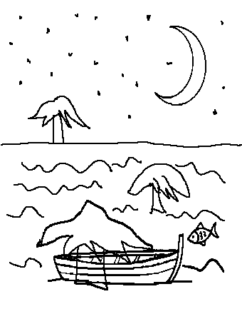 Robot drawing (adversarial)